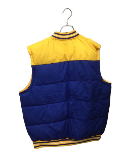 NBA（エヌビーエー）NBA (エヌビーエー) リバーシブルベスト ネイビー×イエロー ネイビー×イエロー サイズ:ＸＬの古着・服飾アイテム