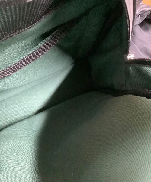 dunhill（ダンヒル）dunhill (ダンヒル) レザーリュック ブラック×グリーン ブラックの古着・服飾アイテム