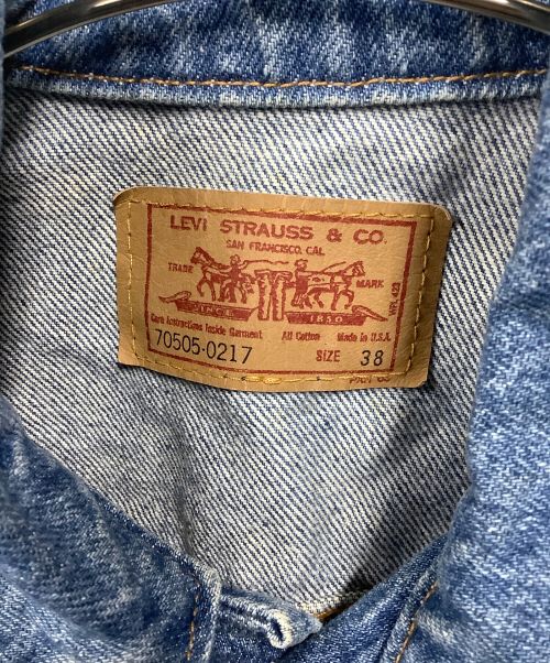 LEVI'S（リーバイス）LEVI'S (リーバイス) ボタン裏527デニムジャケット  インディゴ サイズ:38の古着・服飾アイテム