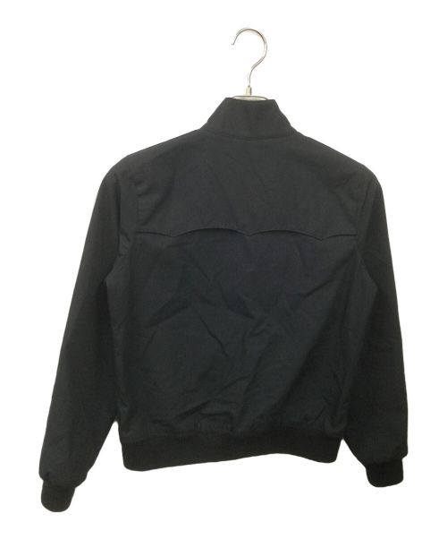 FRED PERRY（フレッドペリー）FRED PERRY (フレッドペリー) LIBERTY (リバティ) Print Harrington Jacket ブラック サイズ:36の古着・服飾アイテム