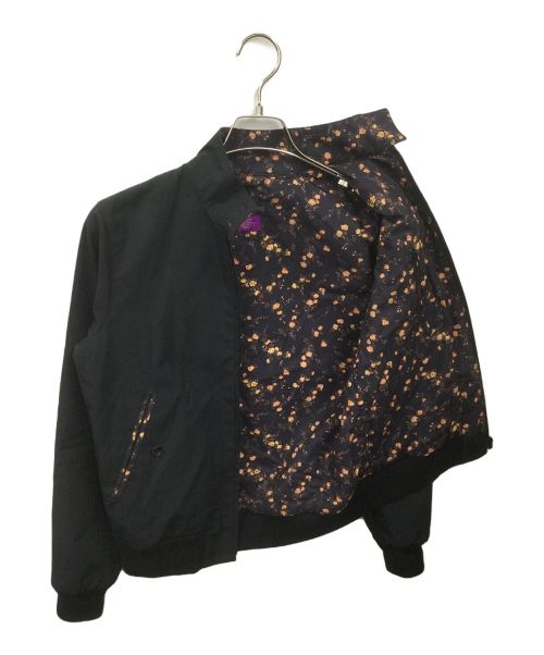 FRED PERRY（フレッドペリー）FRED PERRY (フレッドペリー) LIBERTY (リバティ) Print Harrington Jacket ブラック サイズ:36の古着・服飾アイテム