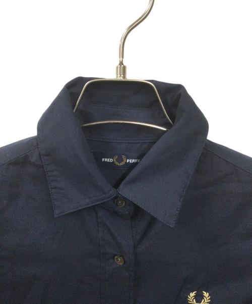 FRED PERRY（フレッドペリー）FRED PERRY (フレッドペリー) シャツワンピース ネイビー ネイビー サイズ:36の古着・服飾アイテム