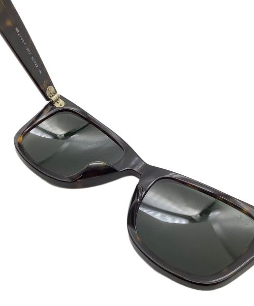 RAY-BAN（レイバン）RAY-BAN (レイバン) サングラス グリーンレンズ ポリッシュブラック ブラウンの古着・服飾アイテム