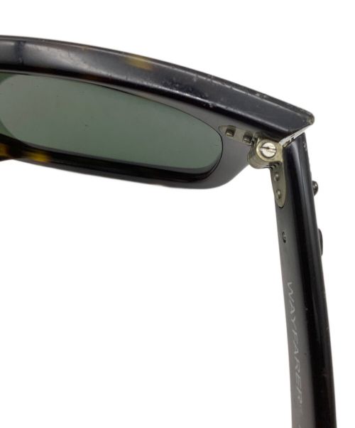 RAY-BAN（レイバン）RAY-BAN (レイバン) サングラス グリーンレンズ ポリッシュブラック ブラウンの古着・服飾アイテム