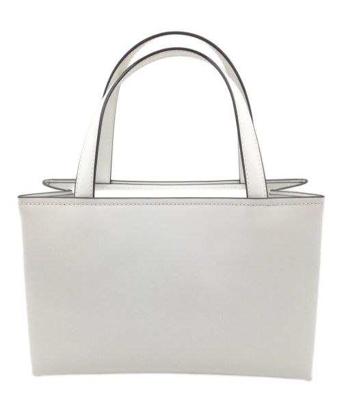 Kate Spade（ケイトスペード）Kate Spade (ケイトスペード) サム アイコン ミニトートバッグ ホワイトの古着・服飾アイテム