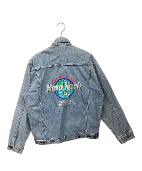 Hard Rock cafe（ハードロックカフェ）Hard Rock cafe (ハードロックカフェ) デニムジャケット スカイブルー サイズ:Sの古着・服飾アイテム