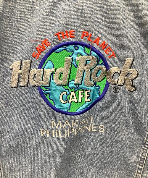 Hard Rock cafe（ハードロックカフェ）Hard Rock cafe (ハードロックカフェ) デニムジャケット スカイブルー サイズ:Sの古着・服飾アイテム