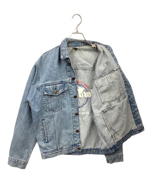 Hard Rock cafe（ハードロックカフェ）Hard Rock cafe (ハードロックカフェ) デニムジャケット スカイブルー サイズ:Sの古着・服飾アイテム