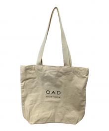 OAD NEW YORK（オーエーディーニューヨーク）の古着「ロゴトートバッグ」｜ベージュ