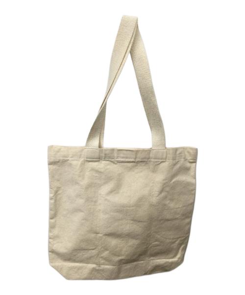 OAD NEW YORK（オーエーディーニューヨーク）OAD NEW YORK (オーエーディーニューヨーク) ロゴトートバッグ ベージュの古着・服飾アイテム