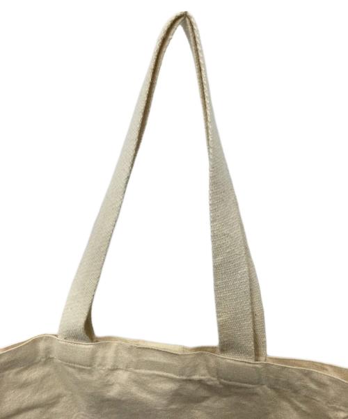 OAD NEW YORK（オーエーディーニューヨーク）OAD NEW YORK (オーエーディーニューヨーク) ロゴトートバッグ ベージュの古着・服飾アイテム