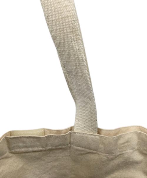 OAD NEW YORK（オーエーディーニューヨーク）OAD NEW YORK (オーエーディーニューヨーク) ロゴトートバッグ ベージュの古着・服飾アイテム