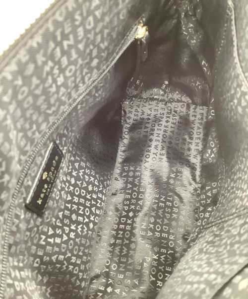 Kate Spade（ケイトスペード）Kate Spade (ケイトスペード) チェックハンドバッグ レッドの古着・服飾アイテム