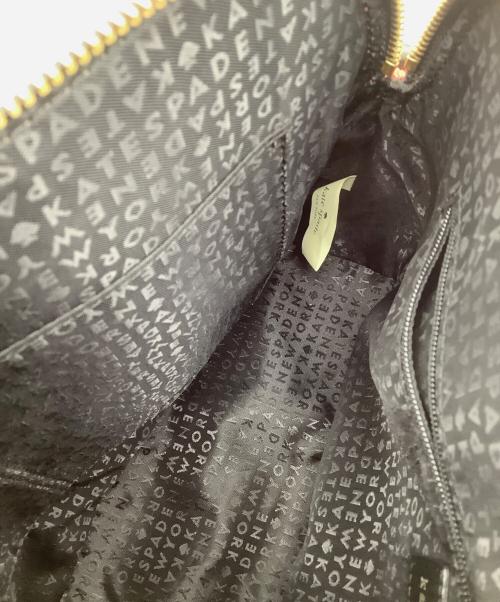 Kate Spade（ケイトスペード）Kate Spade (ケイトスペード) チェックハンドバッグ レッドの古着・服飾アイテム
