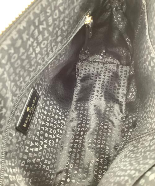 Kate Spade（ケイトスペード）Kate Spade (ケイトスペード) チェックハンドバッグ レッドの古着・服飾アイテム