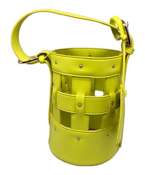 IO CLOUDY（クラウディー）IO CLOUDY (クラウディー) ハンドバッグ イエロー イエローの古着・服飾アイテム