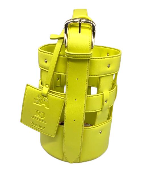 IO CLOUDY（クラウディー）IO CLOUDY (クラウディー) ハンドバッグ イエロー イエローの古着・服飾アイテム