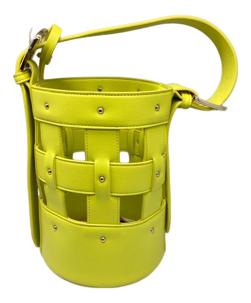 IO CLOUDY（クラウディー）IO CLOUDY (クラウディー) ハンドバッグ イエロー イエローの古着・服飾アイテム