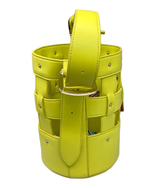 IO CLOUDY（クラウディー）IO CLOUDY (クラウディー) ハンドバッグ イエロー イエローの古着・服飾アイテム