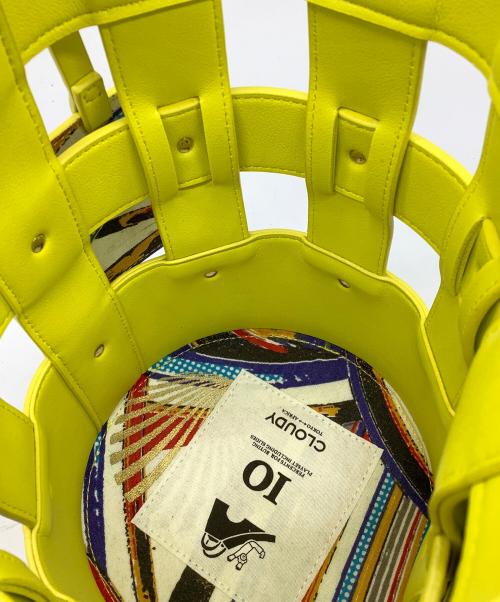 IO CLOUDY（クラウディー）IO CLOUDY (クラウディー) ハンドバッグ イエロー イエローの古着・服飾アイテム