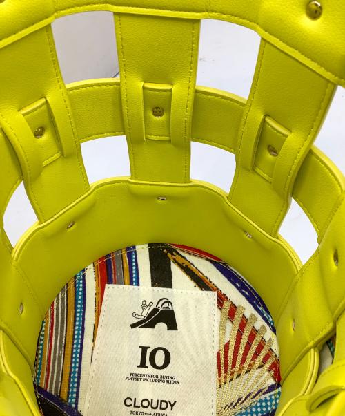 IO CLOUDY（クラウディー）IO CLOUDY (クラウディー) ハンドバッグ イエロー イエローの古着・服飾アイテム