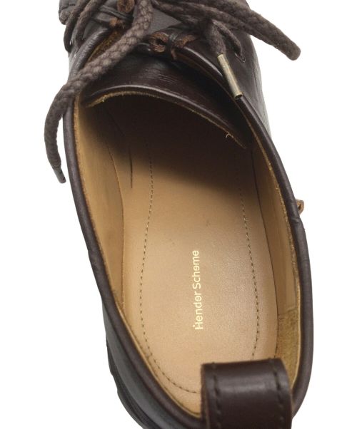 HENDER SCHEME（エンダースキーマ）Hender Scheme (エンダースキーマ) チロリアンシューズ ブラウン サイズ:3の古着・服飾アイテム