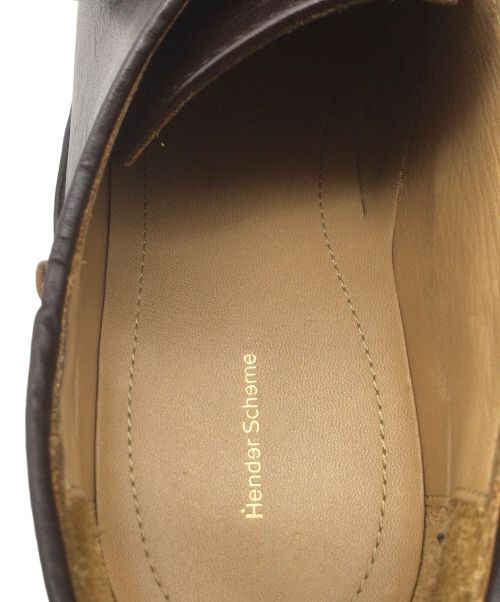 HENDER SCHEME（エンダースキーマ）Hender Scheme (エンダースキーマ) チロリアンシューズ ブラウン サイズ:3の古着・服飾アイテム
