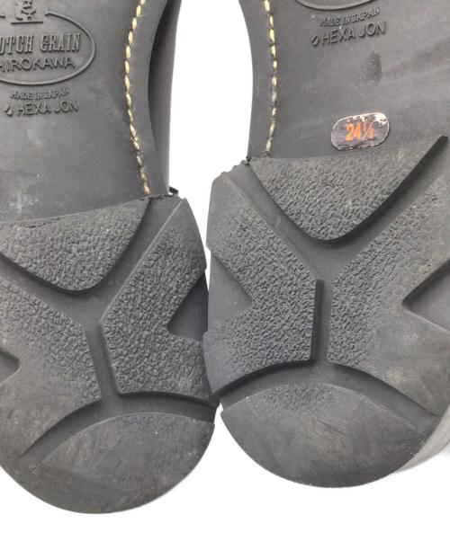 SCOTCH GRAIN（スコッチグレイン）SCOTCH GRAIN (スコッチグレイン) シャインオアレインⅣ ブラック サイズ:24.5の古着・服飾アイテム