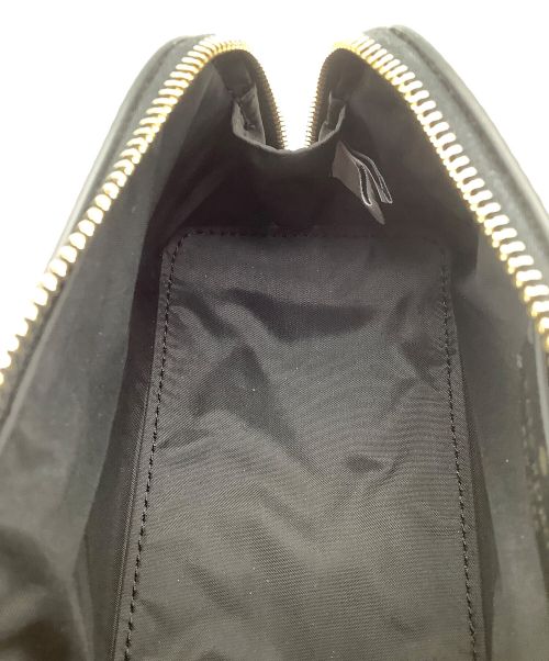 Kate Spade（ケイトスペード）Kate Spade (ケイトスペード) シミーグリッターファブリックスモール コスメティックケース ブラックの古着・服飾アイテム