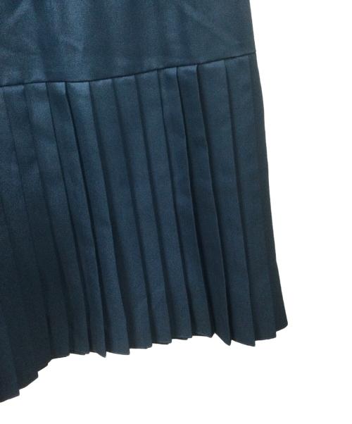 MARECHAL TERRE（マルシャルテル）MARECHAL TERRE (マルシャルテル) プリーツティアードスカート ネイビー サイズ:XLの古着・服飾アイテム