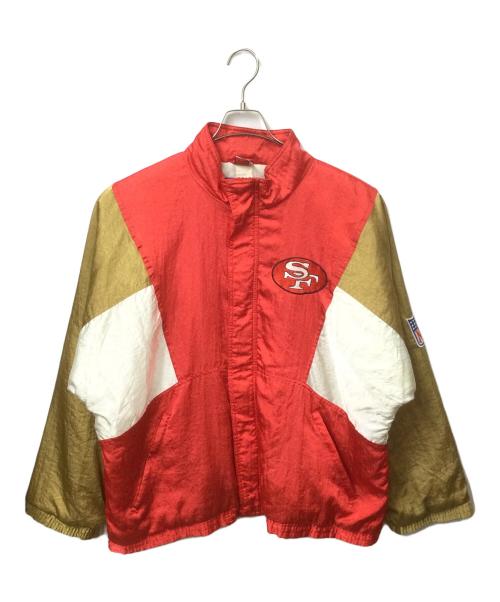 STARTER（スターター）STARTER (スターター) NFL (エヌエフエル) 中綿ジャケット 49ERS レッド サイズ:Lの古着・服飾アイテム