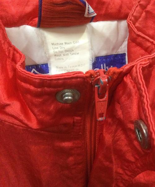 STARTER（スターター）STARTER (スターター) NFL (エヌエフエル) 中綿ジャケット 49ERS レッド サイズ:Lの古着・服飾アイテム