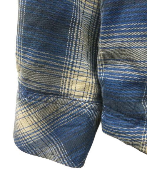 THE NORTH FACE（ザ ノース フェイス）THE NORTH FACE (ザ ノース フェイス) Fort Point Insulated Flannel ブルー サイズ:Lの古着・服飾アイテム