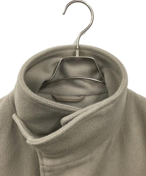 TAKEO KIKUCHI（タケオキクチ）TAKEO KIKUCHI (タケオキクチ) テックウールビーバータイロッケンコート グレー サイズ:Mの古着・服飾アイテム