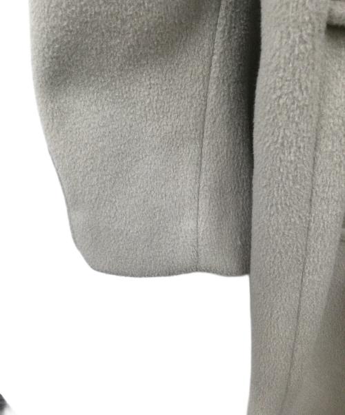 TAKEO KIKUCHI（タケオキクチ）TAKEO KIKUCHI (タケオキクチ) テックウールビーバータイロッケンコート グレー サイズ:Mの古着・服飾アイテム