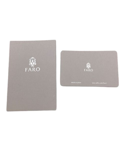 FARO（ファーロ）FARO (ファーロ) カードケース ネイビー ネイビーの古着・服飾アイテム