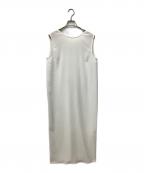 Gypsohilaジプソフィア）の古着「ノースリーブワンピース ホワイト」｜ホワイト