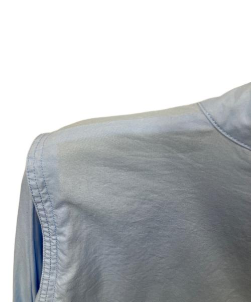 THE PAUSE（ザポーズ）THE PAUSE (ザポーズ) フレアスリーブギャザーブラウス スカイブルー サイズ:Freeの古着・服飾アイテム