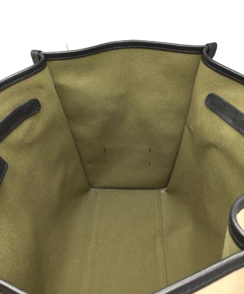 GIANNI CHIARINI（ジャンニ キアリーニ）GIANNI CHIARINI (ジャンニ キアリーニ) トートバッグ　ベージュ×ブラック ベージュ×ブラックの古着・服飾アイテム