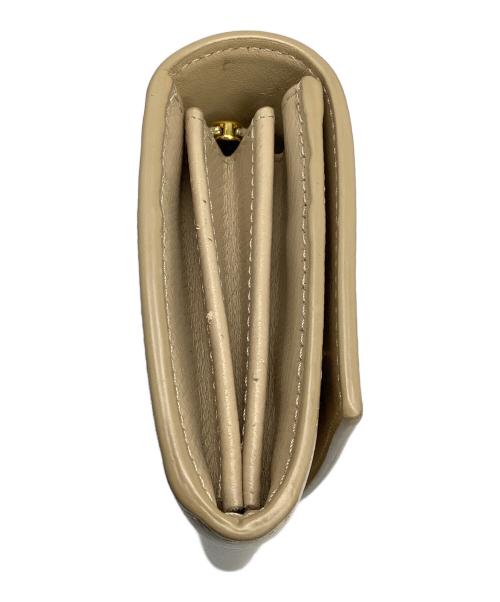 CELINE（セリーヌ）CELINE (セリーヌ) ラージフラップ ベージュの古着・服飾アイテム