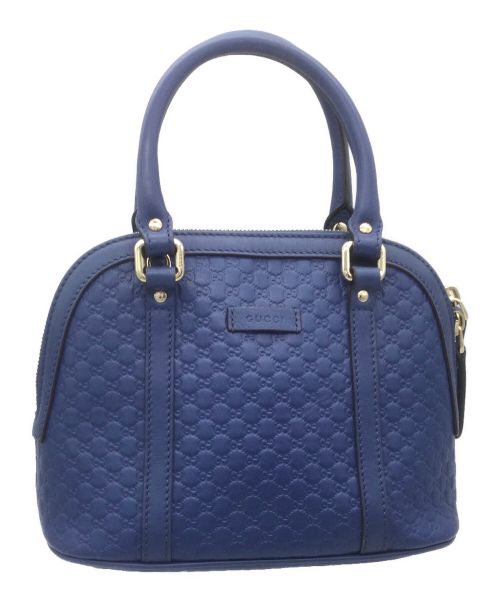 GUCCI（グッチ）GUCCI (グッチ) マイクログッチシマ ブルーの古着・服飾アイテム