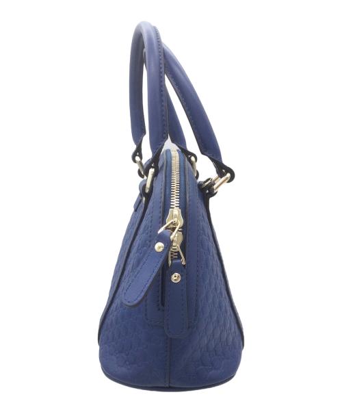 GUCCI（グッチ）GUCCI (グッチ) マイクログッチシマ ブルーの古着・服飾アイテム