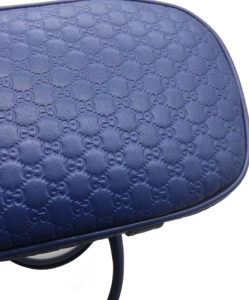 GUCCI（グッチ）GUCCI (グッチ) マイクログッチシマ ブルーの古着・服飾アイテム
