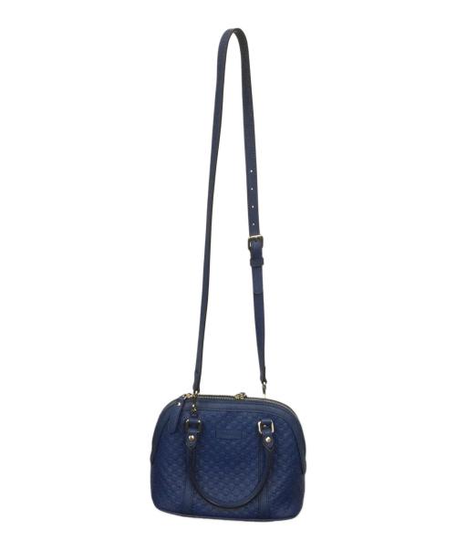 GUCCI（グッチ）GUCCI (グッチ) マイクログッチシマ ブルーの古着・服飾アイテム