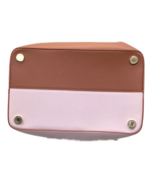 BVLGARI（ブルガリ）BVLGARI (ブルガリ) ビーゼロワン ピンク×ブラウン ピンク×ブラウンの古着・服飾アイテム