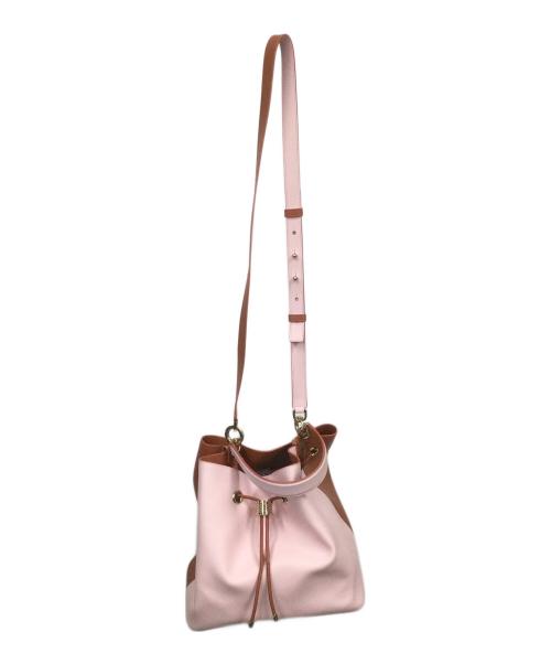 BVLGARI（ブルガリ）BVLGARI (ブルガリ) ビーゼロワン ピンク×ブラウン ピンク×ブラウンの古着・服飾アイテム