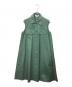 HUGO BOSS（ヒューゴ ボス）の古着「ノースリーブワンピース グリーン」｜グリーン