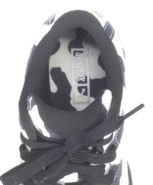 PUMA（プーマ）PUMA (プーマ) atmos (アトモス) PULSAR WEDGE ANIMAL WNS ATMOS ホワイト×ブラック サイズ:24の古着・服飾アイテム