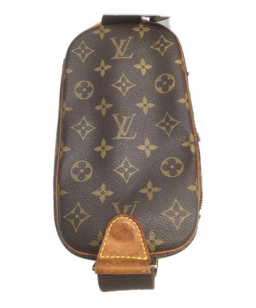LOUIS VUITTON（ルイ ヴィトン）LOUIS VUITTON (ルイ ヴィトン) ポシェットガンジュ ブラウンの古着・服飾アイテム