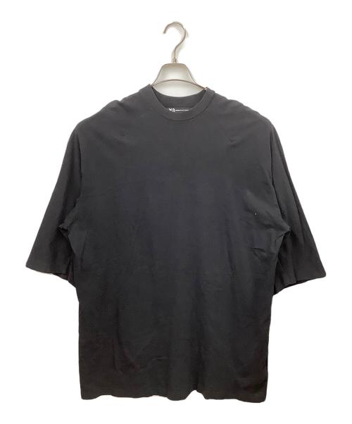 Y-3（ワイスリー）Y-3 (ワイスリー) Y-3 EMBOSSED SS TEE ブラック サイズ:Sの古着・服飾アイテム